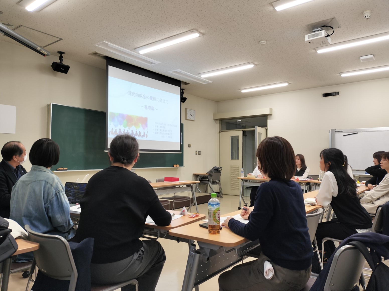 ゼミと歓迎会でした